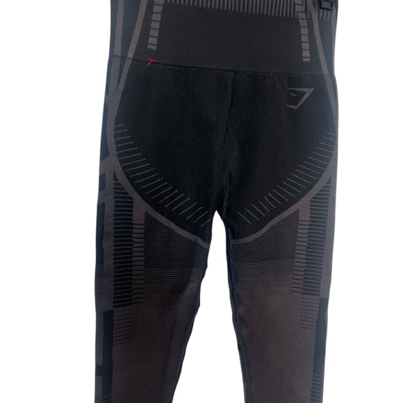 Gymshark Geo Seamless Leggings – Black (XS) - Picture 6 of 10